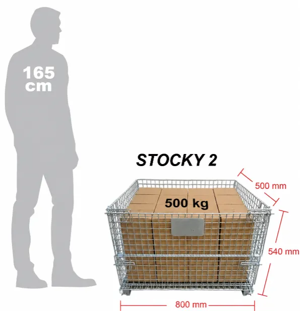 Stocky 2 (500 x 800 x 540)mm